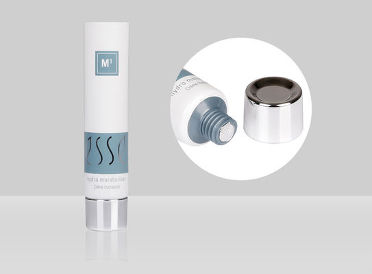 Empty Custom Cosmetic Tubes D16mm 3-10ml Plastic Sample Sack With Electroplate Screw Cap