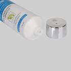 D40mm 70-180ml Custom Cosmetic Tubes Empty Plastic Cream Squeeze With Electroplate Screw Cap